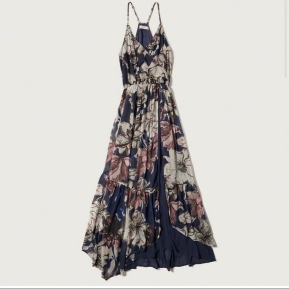 Abercrombie and Fitch floral maxi dress